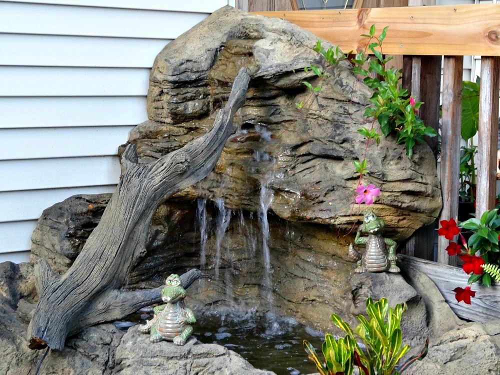 Large Corner Waterfalls Self Contained Pond Waterfalls